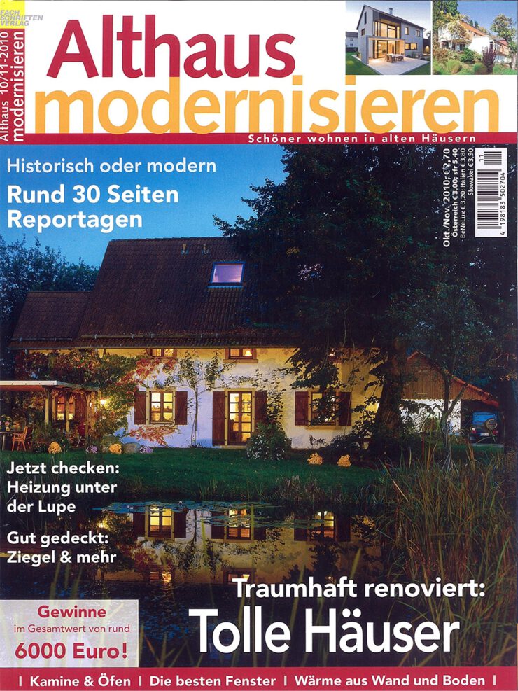 2010_10 | Althaus modernisieren |  Mit Weitblick ins Tal | Verlegerhaus Klett