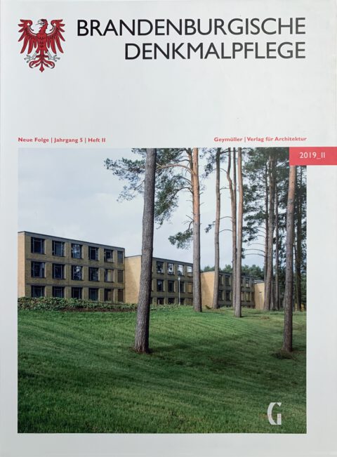 2019_II | Brandenburgische Denkmalpflege | Haus Pungs – Ein Musterbeispiel des Neuen Bauens